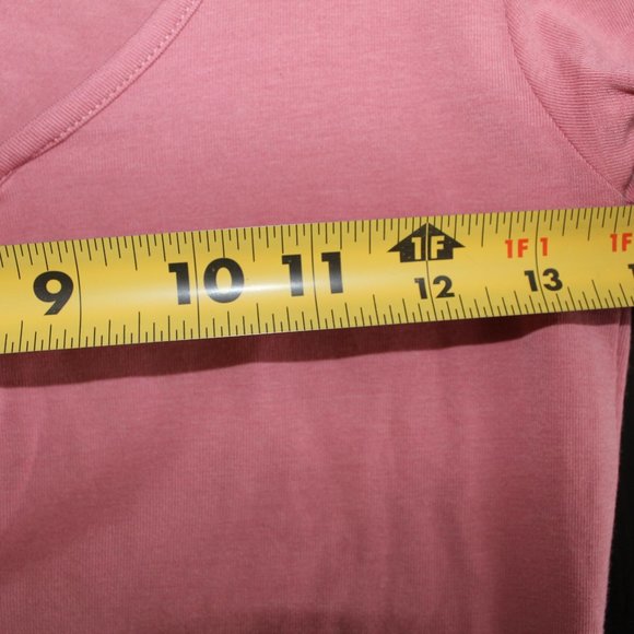 Derek Heart Pink Maxi Long Dress with criss cross neckline size S - Picture 3 of 5